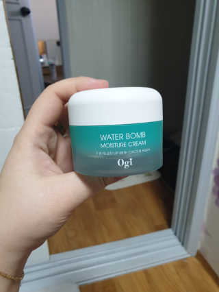 오지아이 워터 밤 모이스처 크림 50ml — 5점을 준 리뷰어가 2020년 2월 올린 사용 사진