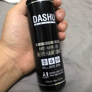 다슈코리아 다슈 데일리 안티 헤어로스 허브 헤어토닉 150ml — 4점을 준 리뷰어가 2019년 10월 올린 사용 사진