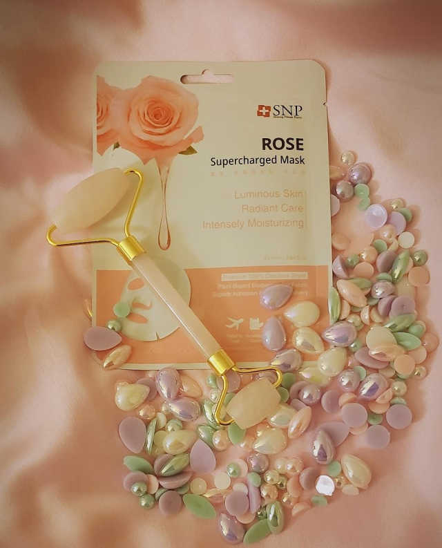 SNP Supercharged Mask_Rose Centifoli Flower 리뷰 사진