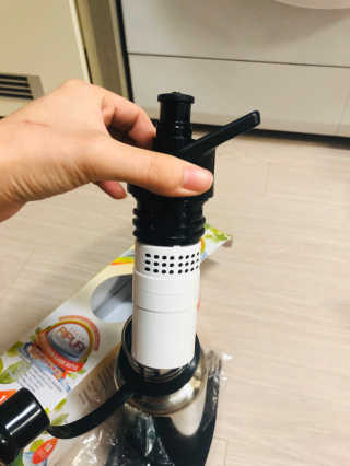 비타맘 지구를 지키는 리퓨리 정수물병 - 플라스틱 남용 예방 — 5점을 준 리뷰어가 2020년 2월 올린 사용 사진