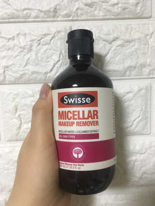 SWISSE 스위스 미셀라 메이크업 리무버 — 3점을 준 리뷰어가 2020년 1월 올린 사용 사진