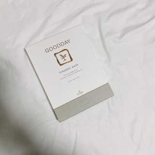 GoodDay Skincare GoodDay 강황 마스크 — 5점을 준 리뷰어가 2020년 2월 올린 사용 사진