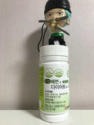 일양약품 일양 다빔 배변앤다이어트 솔루션 — 3.5점을 준 리뷰어가 2018년 1월 올린 사용 사진