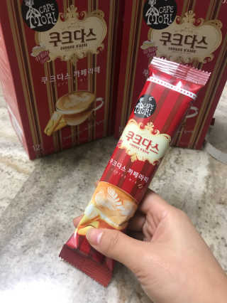 (주)쟈뎅 쟈뎅 까페모리 쿠크다스 까페라떼 — 4점을 준 리뷰어가 2017년 11월 올린 사용 사진