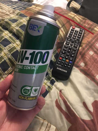 BW-100, 전자 접점 클리너 — 5점을 준 리뷰어가 2019년 8월 올린 사용 사진