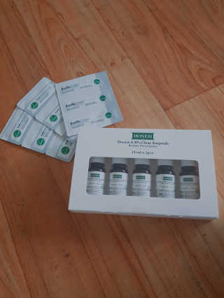 어니시 닥터에이 99앰플 세트 10ml X 5개 — 5점을 준 리뷰어가 2019년 4월 올린 사용 사진