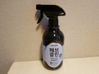 더블유드레스룸 페브클린 500ml — 5점을 준 리뷰어가 2018년 8월 올린 사용 사진