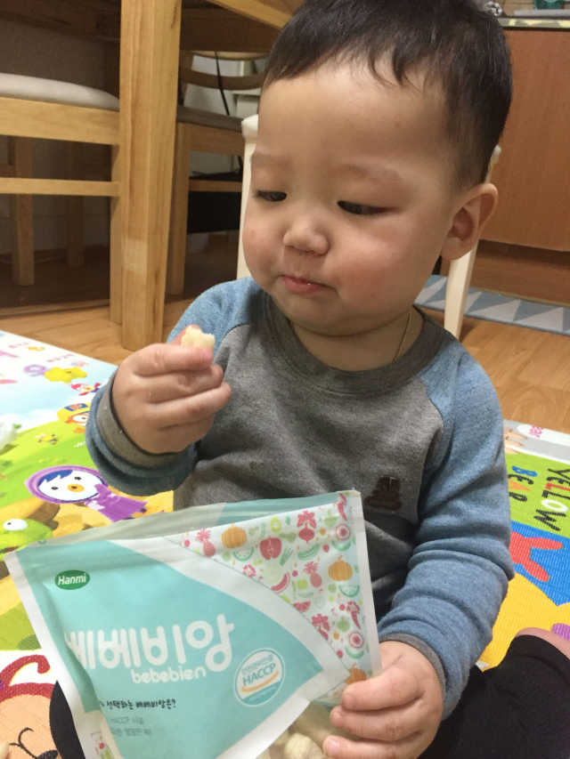 한미 베베비앙 아기과자 리뷰 사진