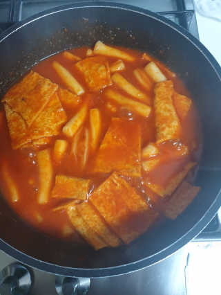 화곡미담 옛날 떡볶이 — 4점을 준 리뷰어가 2020년 2월 올린 사용 사진
