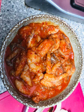맵꾸미 쭈꾸미볶음 450g — 5점을 준 리뷰어가 2019년 8월 올린 사용 사진
