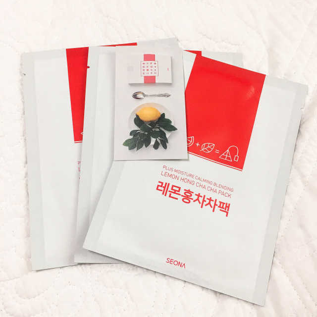 레몬홍차차팩 리뷰 사진