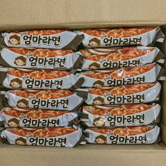 라면 그대로가 제일 맛있는 더엄마라면 리뷰 사진