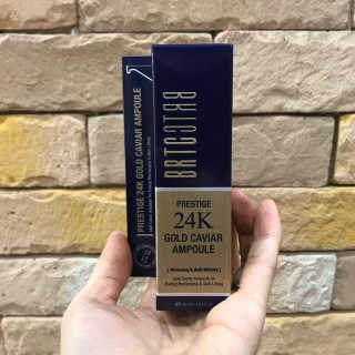 비알티씨 프레스티지 24K 골드 캐비어 앰플 — 4점을 준 리뷰어가 2019년 3월 올린 사용 사진