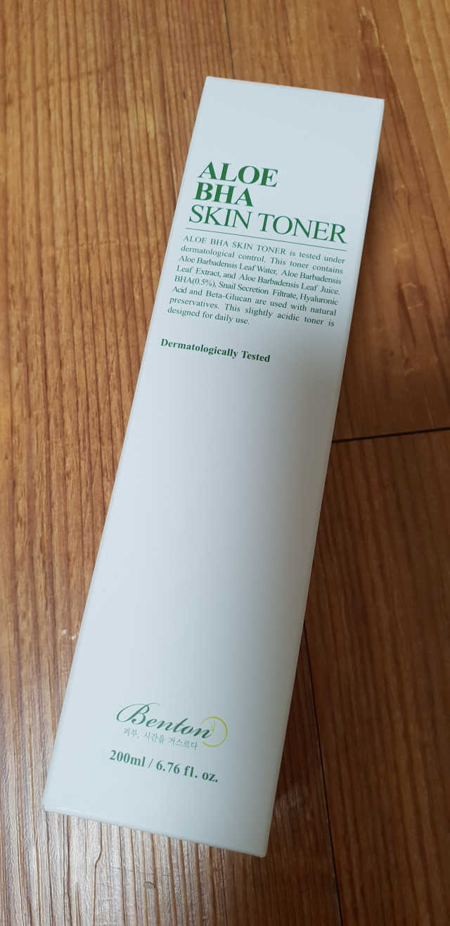 알로에 바하 스킨토너 200ml 리뷰 사진