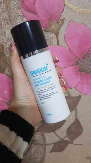UNISKIN 펩톤 셀 옥시버블클리어 딥 클렌져 — 5점을 준 리뷰어가 2018년 9월 올린 사용 사진