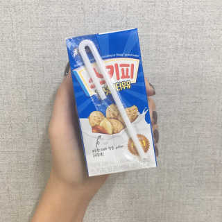 스키피피넛우유 스키피 피넛버터우유 — 4점을 준 리뷰어가 2019년 11월 올린 사용 사진