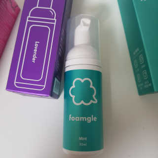 폼글 I foamgle [폼글] 거품가글 50ml 3종 - 민트, 라벤더, 라즈베리 — 4.5점을 준 리뷰어가 2019년 10월 올린 사용 사진