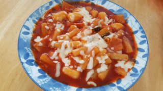 미쓰리떡볶이 just 10 min 패키지 — 5점을 준 리뷰어가 2018년 5월 올린 사용 사진