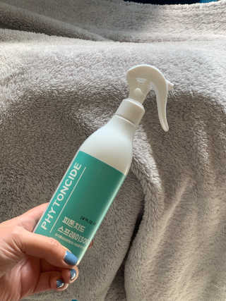 화목한가정 순수니아 피톤치드 스프레이 300ml — 5점을 준 리뷰어가 2019년 3월 올린 사용 사진