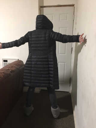 MRD PFC 프리 DWR SlimFit 경량 700FP 다운 JK — 5점을 준 리뷰어가 2019년 12월 올린 사용 사진