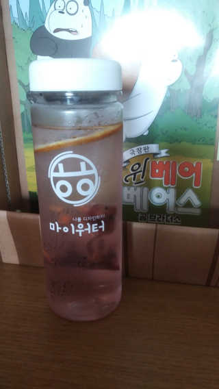 ㅎㅎ마이워터 ㅎㅎ 마이워터 과일워터팩+전용보틀_레몬오렌지 — 4.67점을 준 리뷰어가 2017년 9월 올린 사용 사진