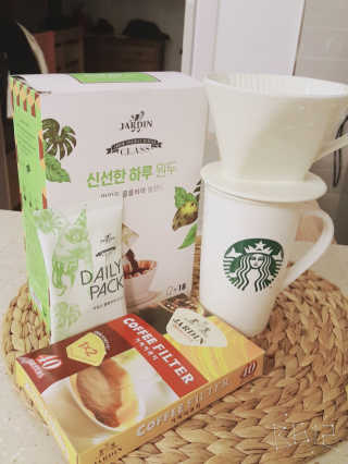 (주)쟈뎅 [쟈뎅] 클래스 신선한 하루 원두+여과지 SET — 4점을 준 리뷰어가 2019년 3월 올린 사용 사진