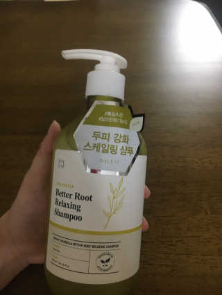 달리프 클로렐라 베러 루트 릴렉싱 샴푸 500ml — 2.5점을 준 리뷰어가 2019년 11월 올린 사용 사진