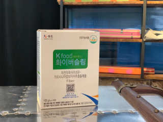 케이푸드 똥기사의 Kfood 화이버슬림 — 4.5점을 준 리뷰어가 2019년 11월 올린 사용 사진