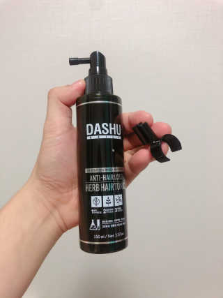 다슈코리아 다슈 데일리 안티 헤어로스 허브 헤어토닉 150ml — 5점을 준 리뷰어가 2019년 10월 올린 사용 사진