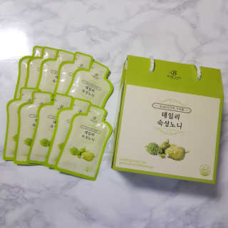 [바로푸드] 데일리 숙성노니원액 30ml x 28팩_1박스 — 5점을 준 리뷰어가 2019년 6월 올린 사용 사진