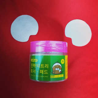 미플레이 진짜 티트리 토너 패드 — 5점을 준 리뷰어가 2018년 11월 올린 사용 사진