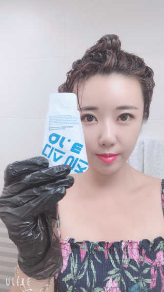 홈앤살롱 집에서 하는 모발클리닉 디스 이즈 앝 — 5점을 준 리뷰어가 2019년 8월 올린 사용 사진