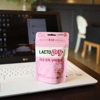 락토조이 구미젤리 복숭아맛 — 5점을 준 리뷰어가 2019년 9월 올린 사용 사진