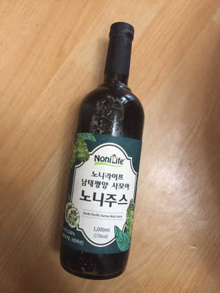 장수농가 남태평양 사모아 노니 원액 1L or 200mlx10팩 중 택 1 — 5점을 준 리뷰어가 2019년 1월 올린 사용 사진