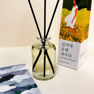 르플랑 제주 센티드 디퓨저 90ml 4종 — 5점을 준 리뷰어가 2018년 11월 올린 사용 사진