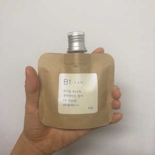 톤28 유기농 블루라이트 방어 UV 차단거리 건성용 B1 — 4.5점을 준 리뷰어가 2019년 5월 올린 사용 사진