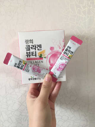 광희생활건강 광희 콜라겐뷰티 — 2.5점을 준 리뷰어가 2019년 11월 올린 사용 사진
