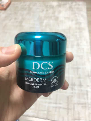 DCS 메르덤 제주 용암해수 크림 — 4.5점을 준 리뷰어가 2017년 2월 올린 사용 사진