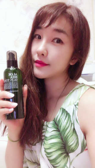 벤튼 알로에 바하 스킨토너 200ml — 5점을 준 리뷰어가 2018년 7월 올린 사용 사진