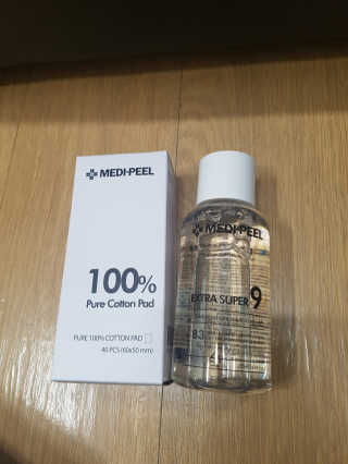 [메디필]엑스트라 슈퍼9 250ml+화장솜40ea — 3점을 준 리뷰어가 2020년 4월 올린 사용 사진