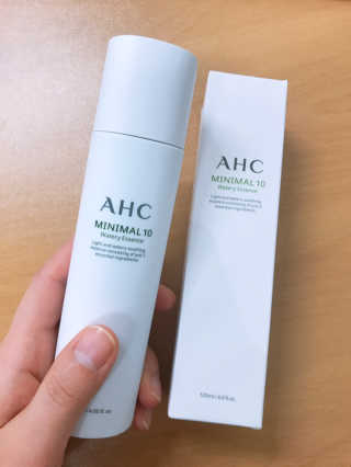 AHC 에이 에이치 씨 미니멀 10 워터리 에센스 — 4.5점을 준 리뷰어가 2018년 12월 올린 사용 사진