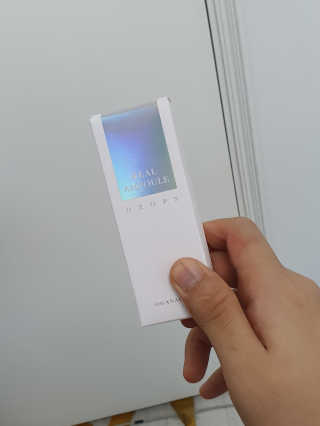 오가나셀 펩타이드 리얼 앰플 — 5점을 준 리뷰어가 2019년 10월 올린 사용 사진