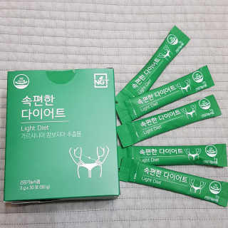 네츄럴굿띵스 속편한 다이어트 30포 — 5점을 준 리뷰어가 2019년 8월 올린 사용 사진
