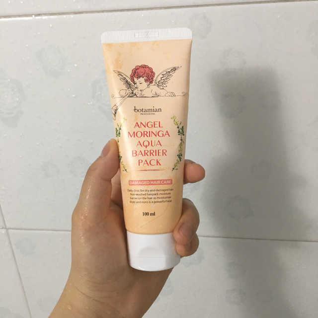 보타미안  엔젤모링가 아쿠아베리어 팩 리뷰 사진