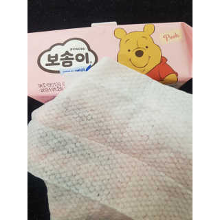 보솜이 아기물티슈 베이비케어 푸에디션 캡 74매 10입 — 5점을 준 리뷰어가 2019년 4월 올린 사용 사진
