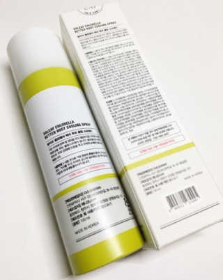 달리프 클로렐라 베러 루트 쿨링 스프레이 100ml — 5점을 준 리뷰어가 2019년 7월 올린 사용 사진