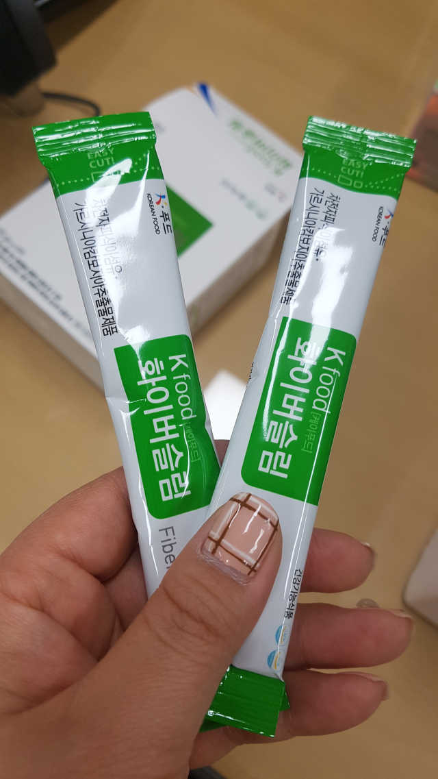 똥기사의 Kfood 화이버슬림 리뷰 사진