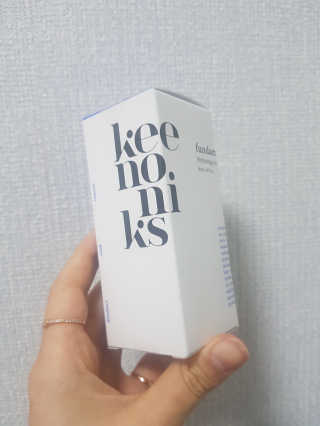 키노닉스 펀더멘탈 하이드레이팅 앰플 부스터 — 5점을 준 리뷰어가 2019년 4월 올린 사용 사진