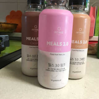 인테이크 밀스 3.0 Trial Kit(보틀형 5종) — 3.5점을 준 리뷰어가 2017년 4월 올린 사용 사진