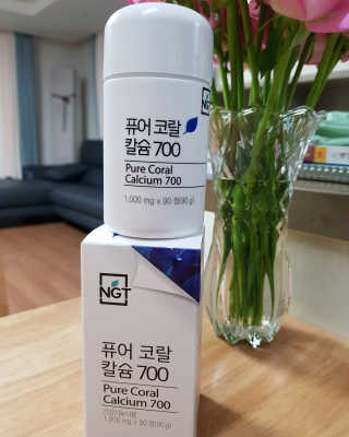 네츄럴굿띵스 퓨어 코랄 칼슘 700 30일분 — 4.5점을 준 리뷰어가 2018년 11월 올린 사용 사진